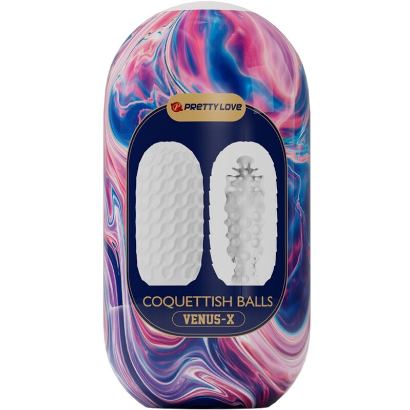 Masturbatore Maschile Pretty Love Coquetish Balls — Silicone