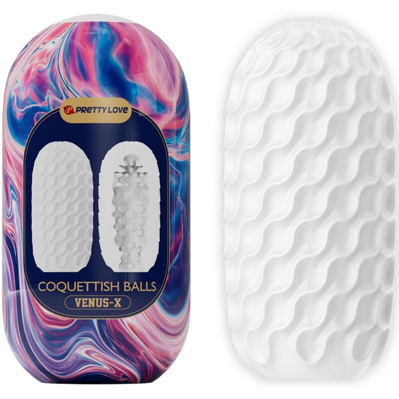 Masturbatore Maschile Pretty Love Coquetish Balls — Silicone