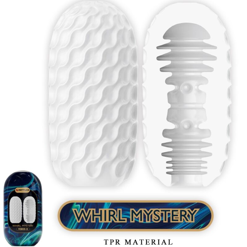 Masturbatore Maschile Pretty Love Venus X — Silicone, 3 Tunnel