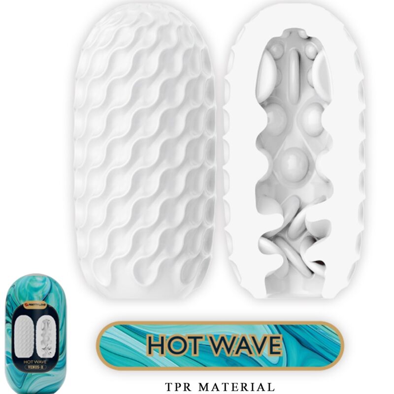 Masturbatore Maschile Pretty Love Venus X — Silicone, 3 Tunnel