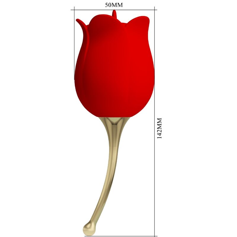 Succhia Clitoride Pretty Love Rose Lover — 12 Vibrazioni
