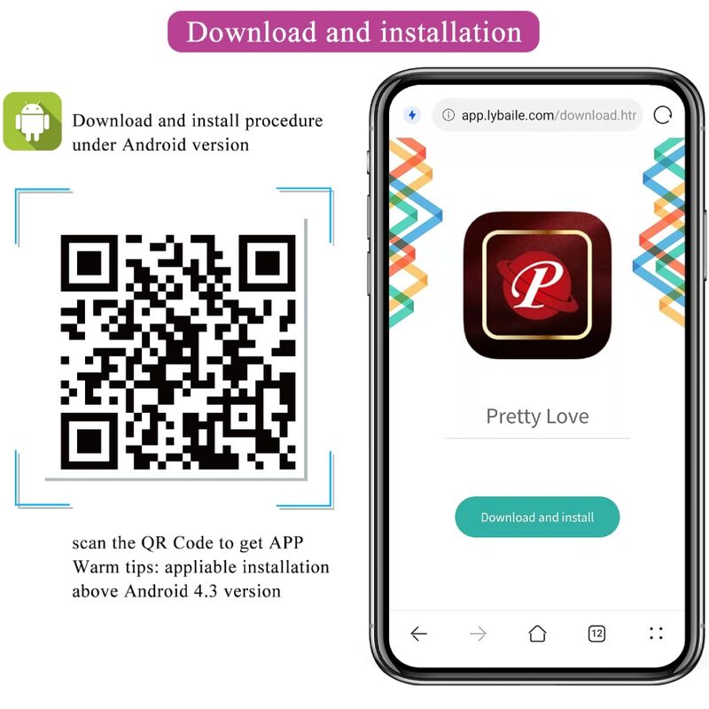 Vibratore Rabbit App Pretty Love Franz — 2 Motori, Viola