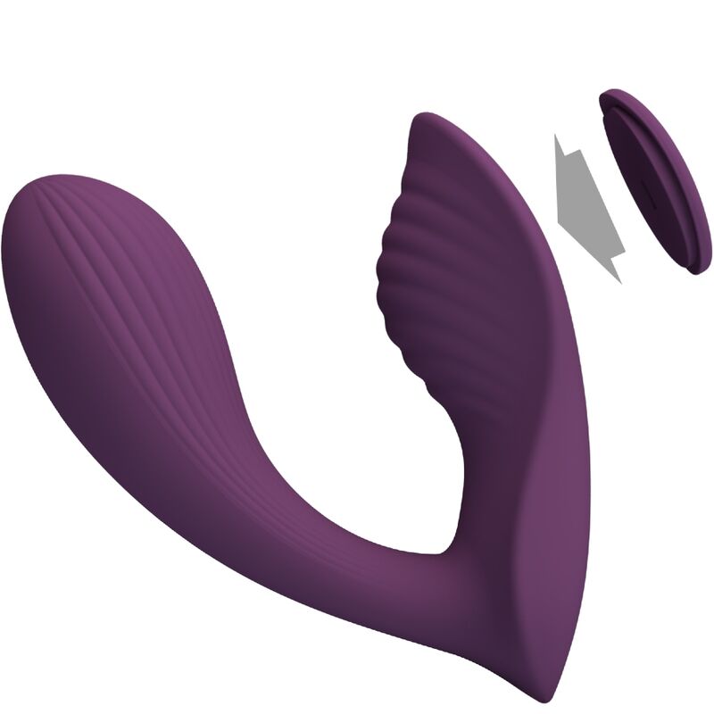Vibratore Rabbit App Pretty Love Franz — 2 Motori, Viola