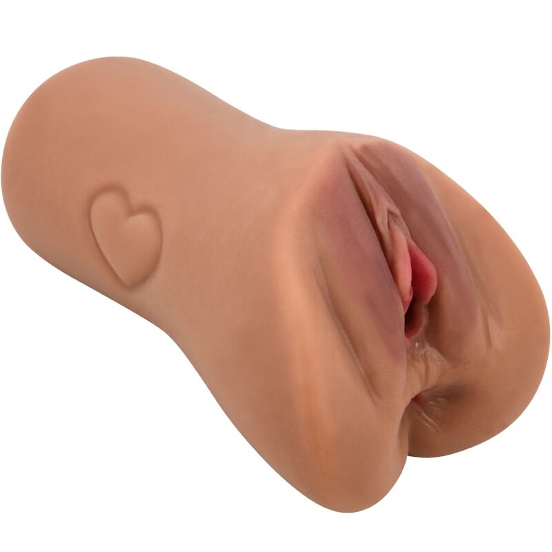 Masturbatore Maschile Realistico Crazy Bull BM-009238N — Vagina e Ano