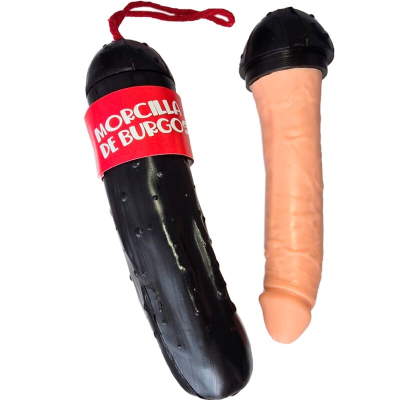 Dildo Novità Diablo Picante Burgos Blood Sausage — Forma Salsiccia