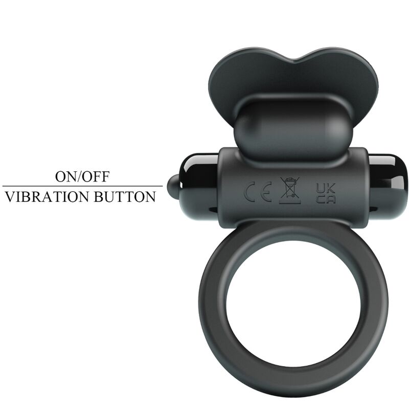 Anello Fallico Vibrante Rabbit Pretty Love Debonaire — 10 Modalità