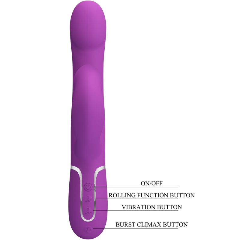 Vibratore Rabbit Pretty Love Bellissimo Amore — 7 Modalità, Viola