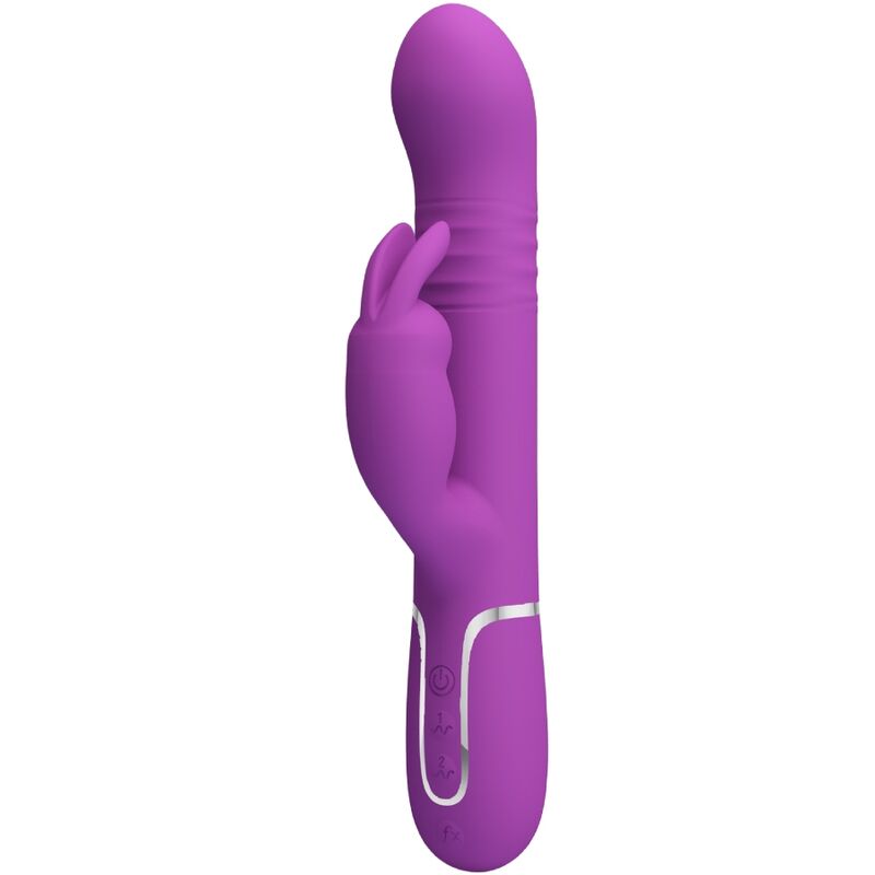 Vibratore Rabbit Pretty Love Coale — 4 in 1, Viola