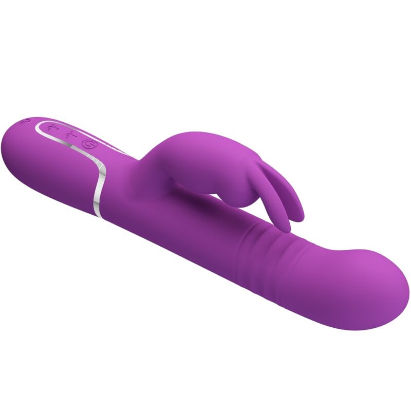 Vibratore Rabbit Pretty Love Coale — 4 in 1, Viola