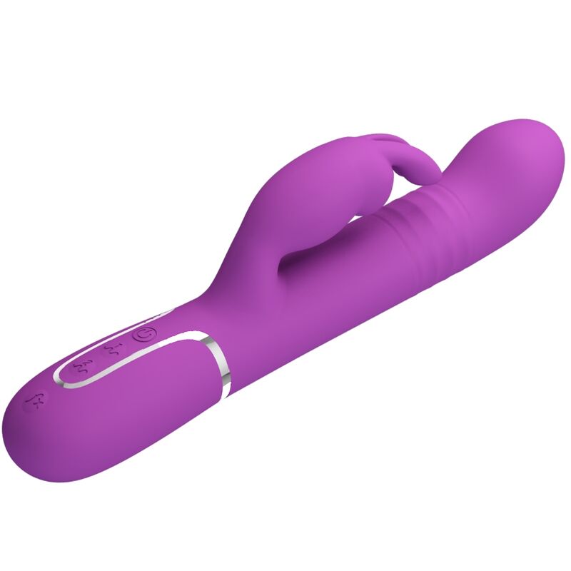 Vibratore Rabbit Pretty Love Coale — 4 in 1, Viola