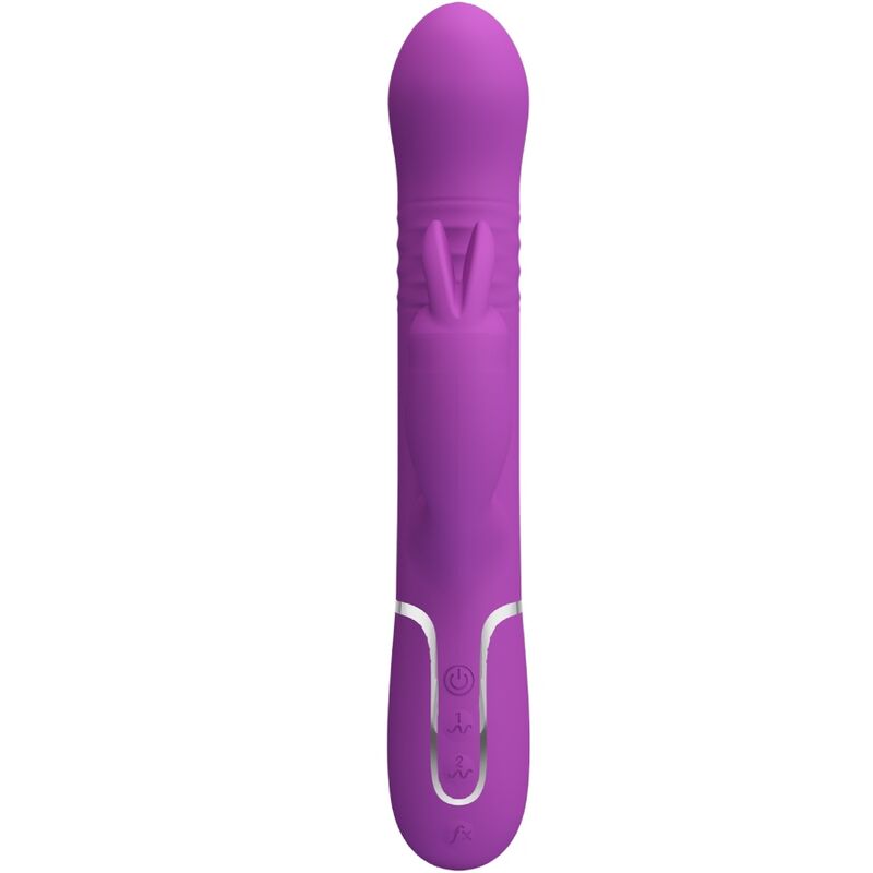 Vibratore Rabbit Pretty Love Coale — 4 in 1, Viola