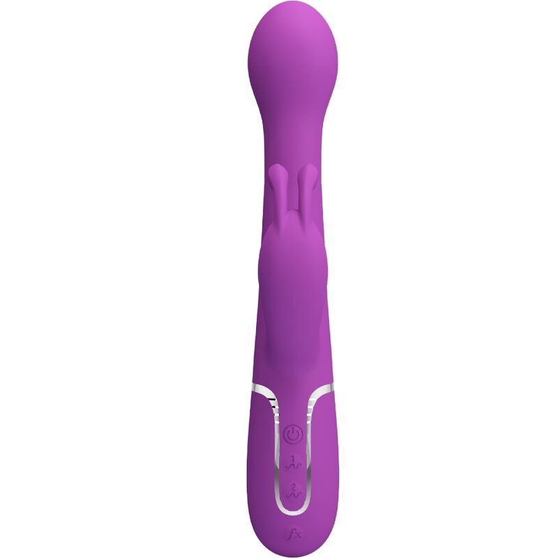 Vibratore Rabbit Pretty Love Dejon — 3 in 1, 7 Modalità, Viola