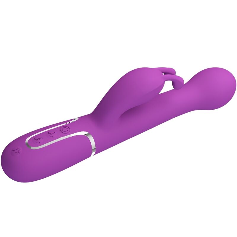 Vibratore Rabbit Pretty Love Dejon — 3 in 1, 7 Modalità, Viola