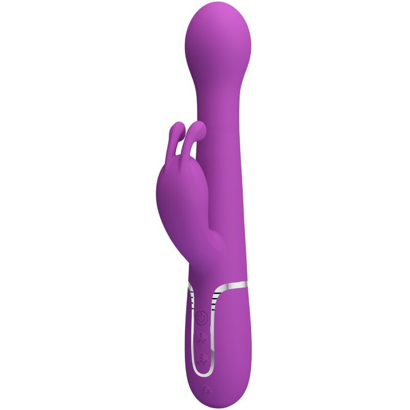 Vibratore Rabbit Pretty Love Dejon — 3 in 1, 7 Modalità, Viola