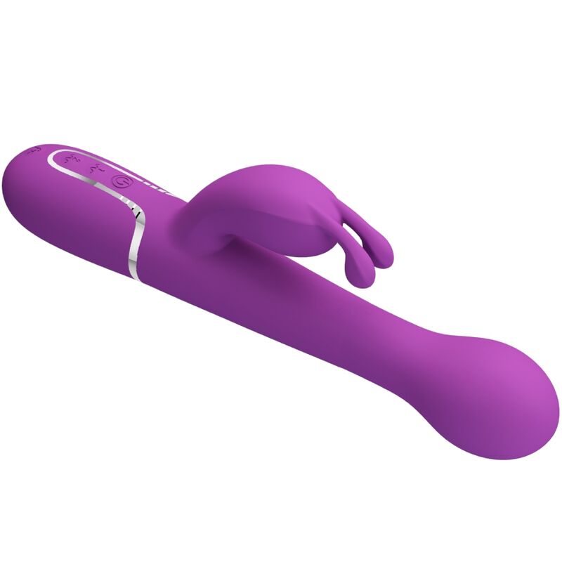 Vibratore Rabbit Pretty Love Dejon — 3 in 1, 7 Modalità, Viola