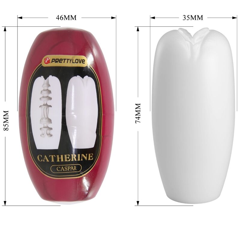 Masturbatore Maschile Pretty Love Caspar — Pack 15 Pezzi