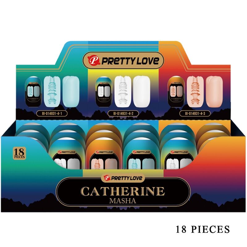Masturbatori Maschili Guaina Pretty Love Masha Pack — 18 pz
