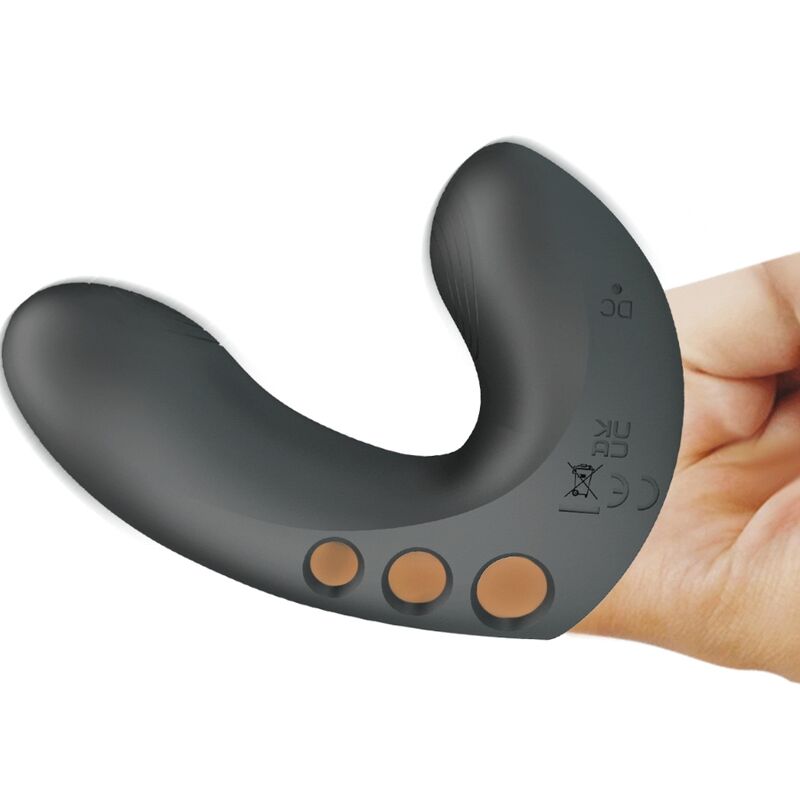 Vibratore da Dita Pretty Love Camelia — 7 Modalità, Nero