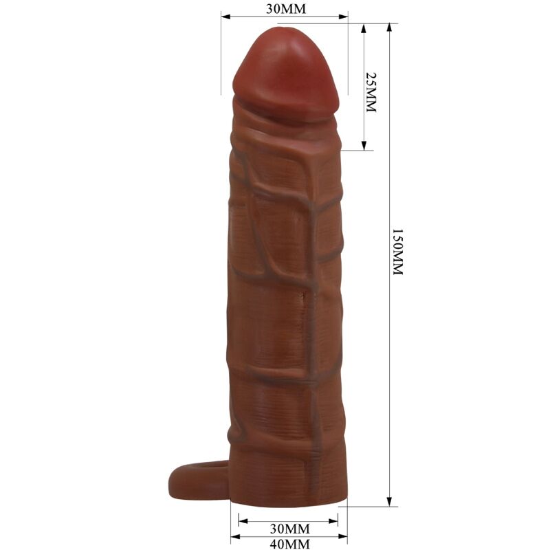 Anello Fallico con Plug Anale Vibrante Pretty Love Kaile — 2,5 cm