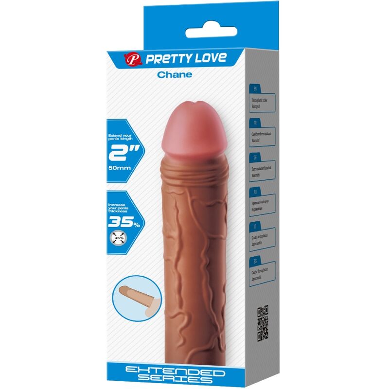 Guaina Fallica con Estensore Pretty Love Chane — 5 cm