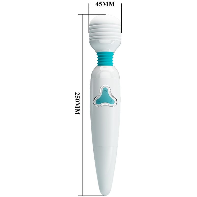 Vibratore Wand Pretty Love Cloud Wand 7 Vibrazioni — Bianco