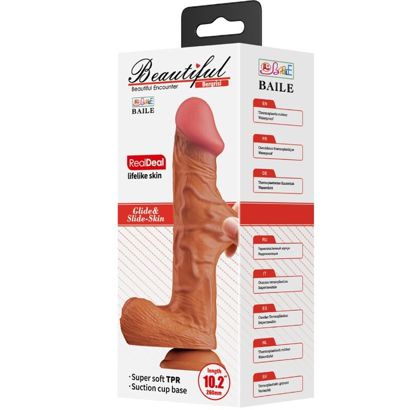 Dildo Realistico Punto G Baile Bergrisi — 26 cm