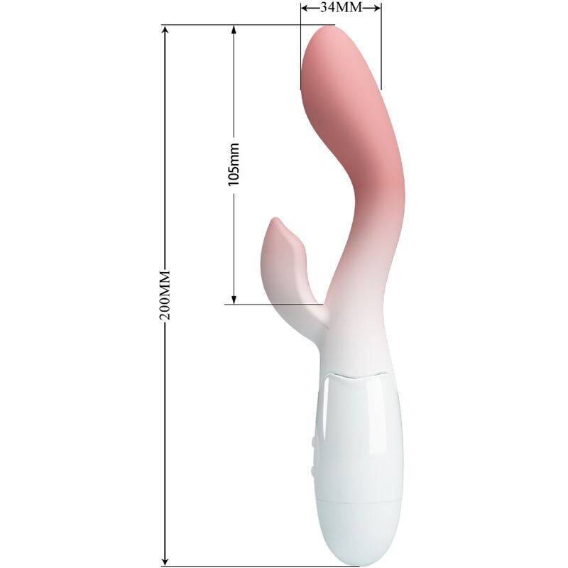 Vibratore Rabbit Punto G Pretty Love Bellissimo — 30 Vibrazioni