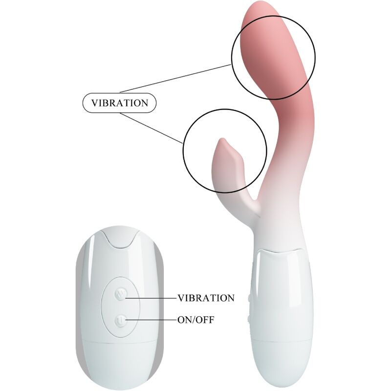 Vibratore Rabbit Punto G Pretty Love Bellissimo — 30 Vibrazioni