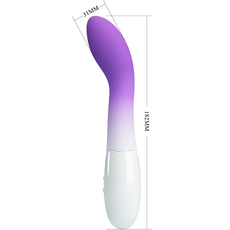 Vibratore Punto G Pretty Love Bishop — 30 Modalità, Viola