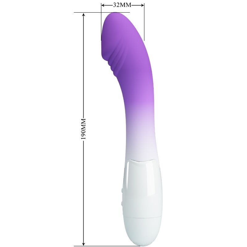 Vibratore Punto G Pretty Love Elemental — 30 Vibrazioni, Viola