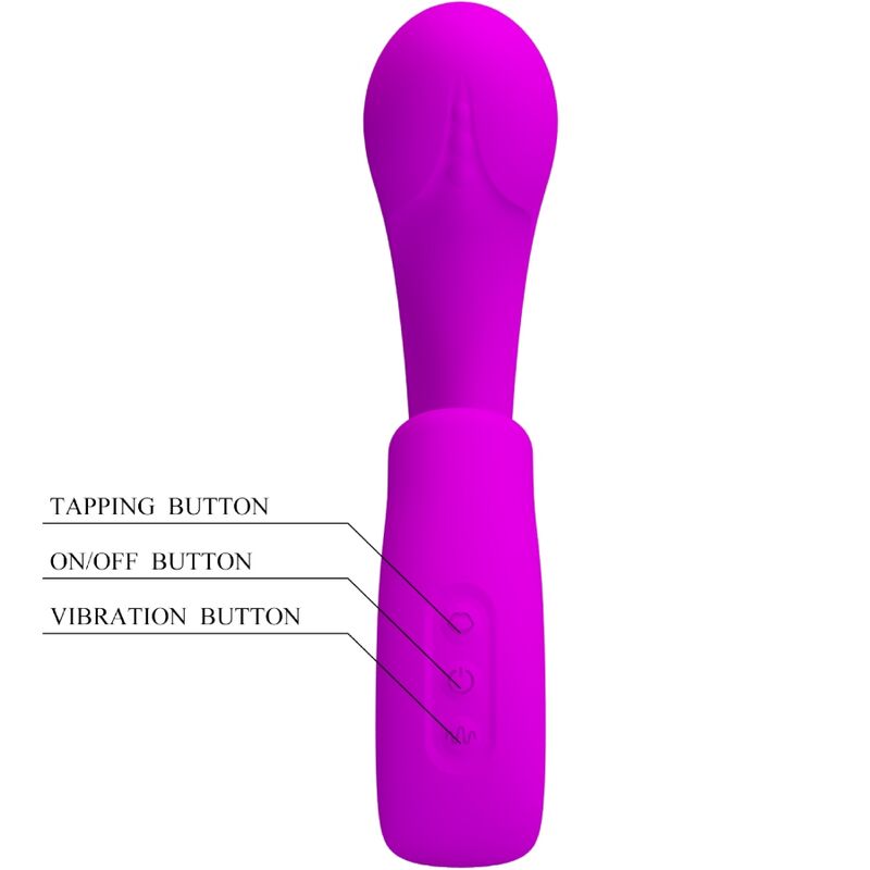 Vibratore Rabbit Pretty Love Sibel — 10 Vibrazioni, Viola