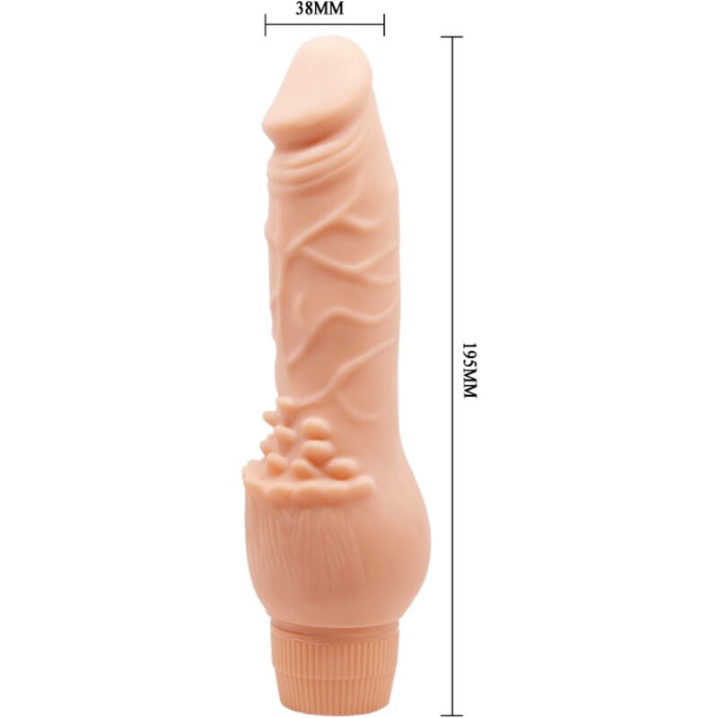 Dildo Realistico Vibrante Baile Barbara — 19,5 cm