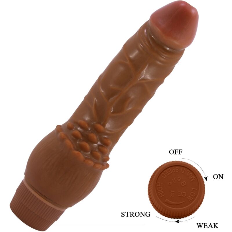 Dildo Realistico Vibrante Baile Barbara — 19,5 cm