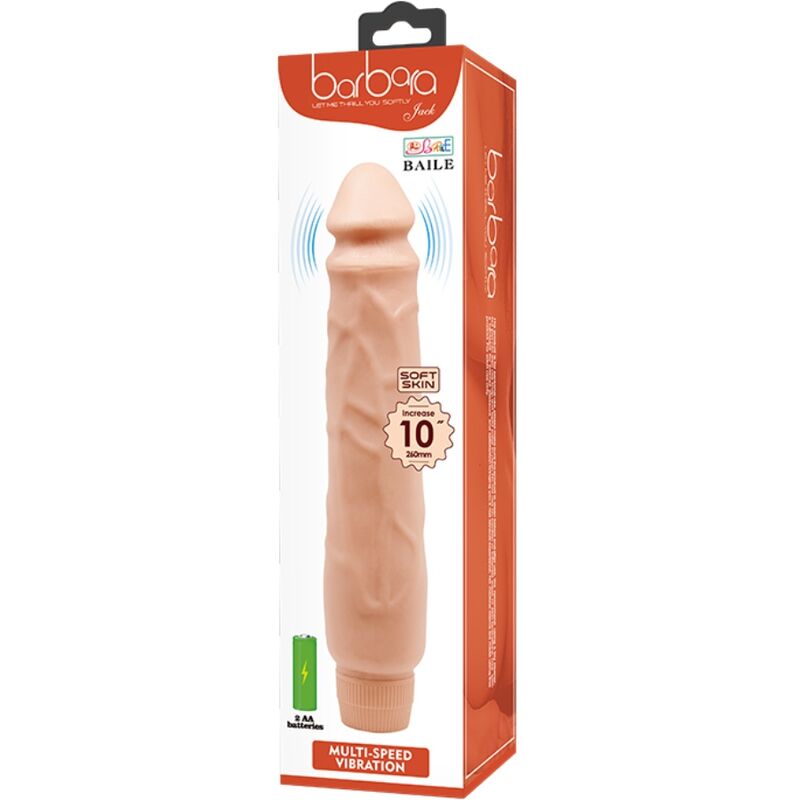 Dildo Realistico Vibrante Baile Jack — 26 cm