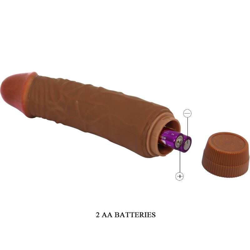 Dildo Realistico Vibrante Baile Jeff — 19,5 cm