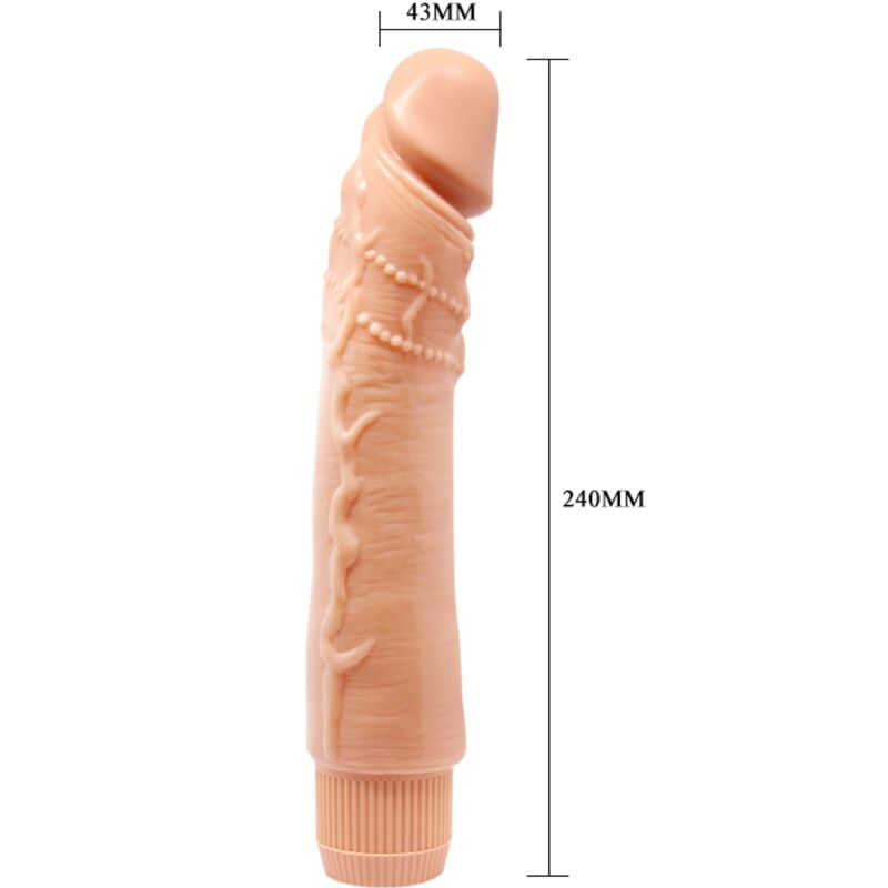 Dildo Realistico Vibrante Baile Dybbuk — 24 cm