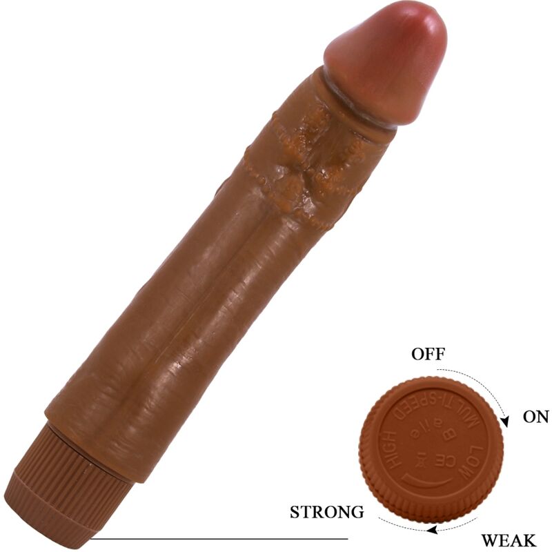 Dildo Realistico Vibrante Baile Dybbuk — 24 cm