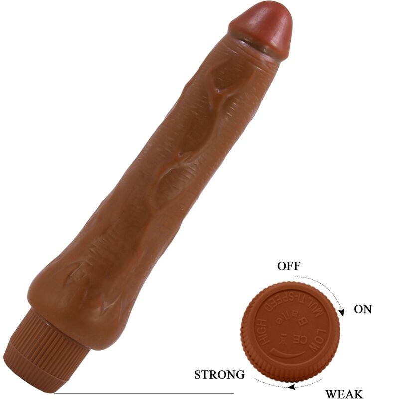 Dildo Realistico Vibrante Baile Dryad — 25 cm
