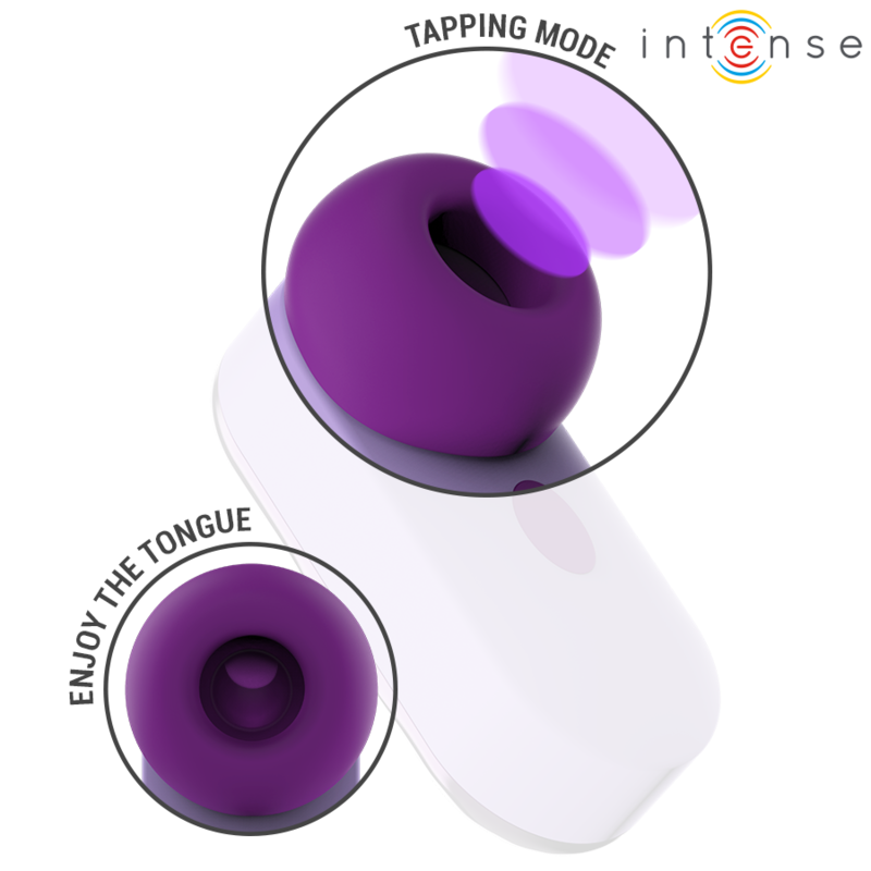 Succhia Clitoride Intense Sabrina — Stimolatore Compatto, Viola