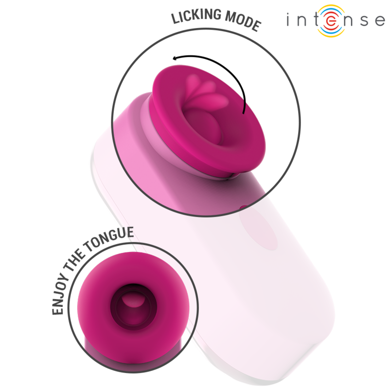 Succhia Clitoride Intense Sabrina — Compatto, Rosa