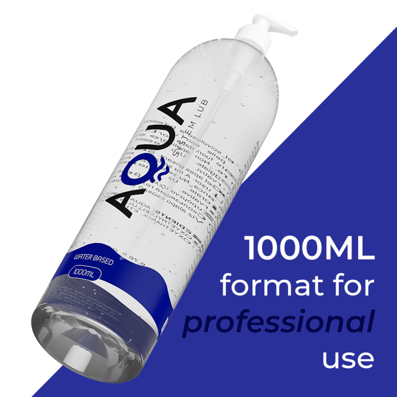 Lubrificante Intimo Base Acqua Aqua Quality — 1000 ml