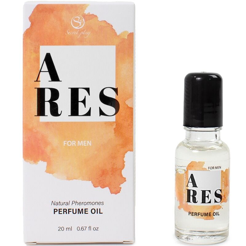 Profumo con Feromoni da Uomo Secretplay Ares — Olio, 20 ml