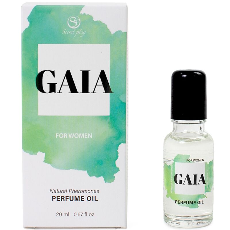 Profumo con Feromoni da Donna Secretplay Gaia — Olio, 20 ml