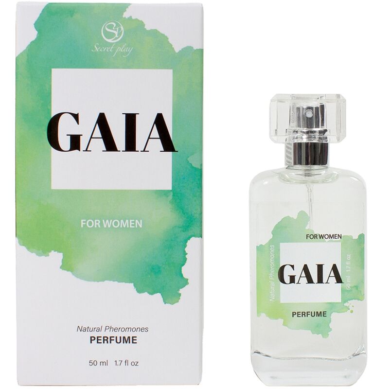 Profumo con Feromoni da Donna Secretplay Gaia — 50 ml