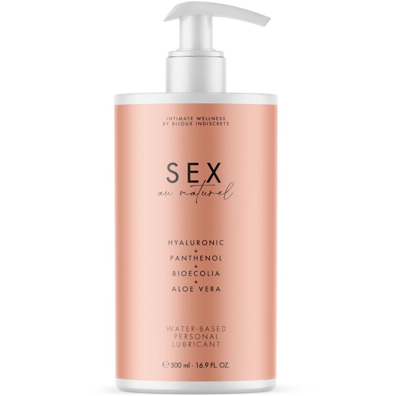 Lubrificante Intimo Base Acqua Bijoux Au Naturel — 500 ml