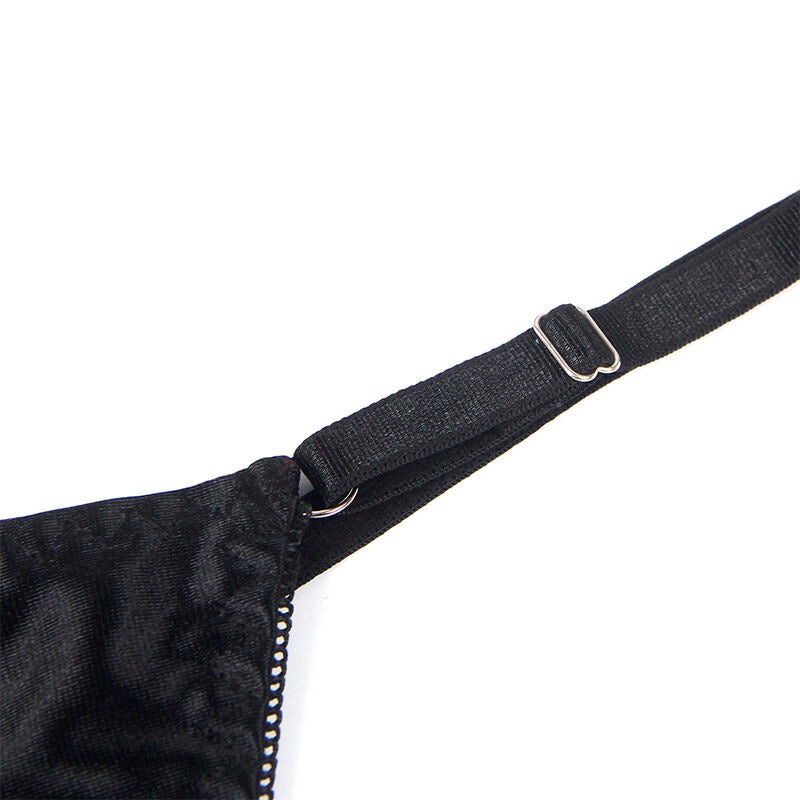 Lingerie Sexy Subblime 955205 — Set Reggiseno Aperto Nero L/XL