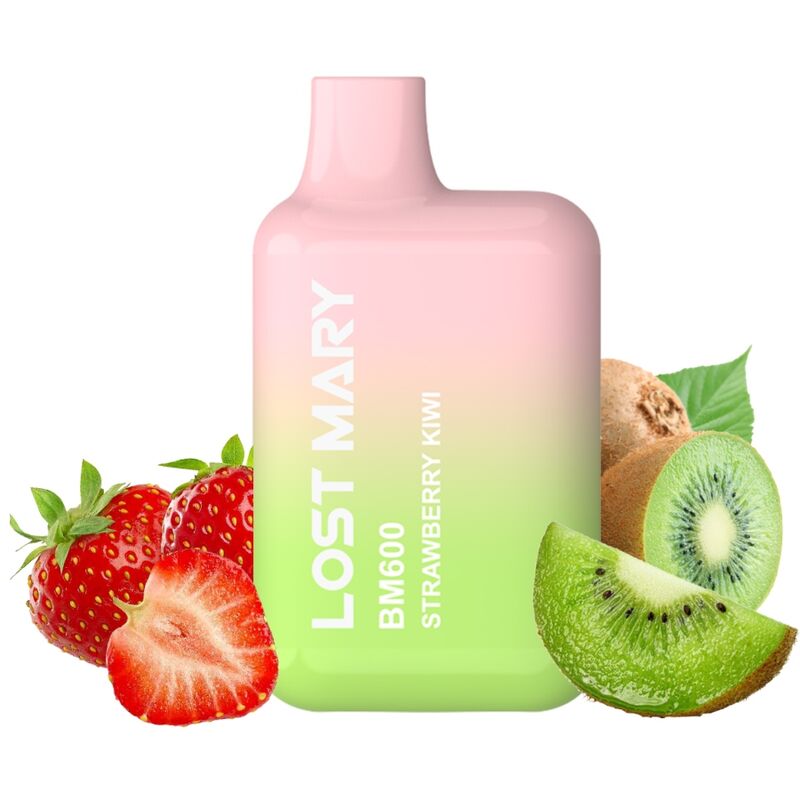 Sigaretta Elettronica Monouso Lost Mary BM600 — Fragola Kiwi 2%