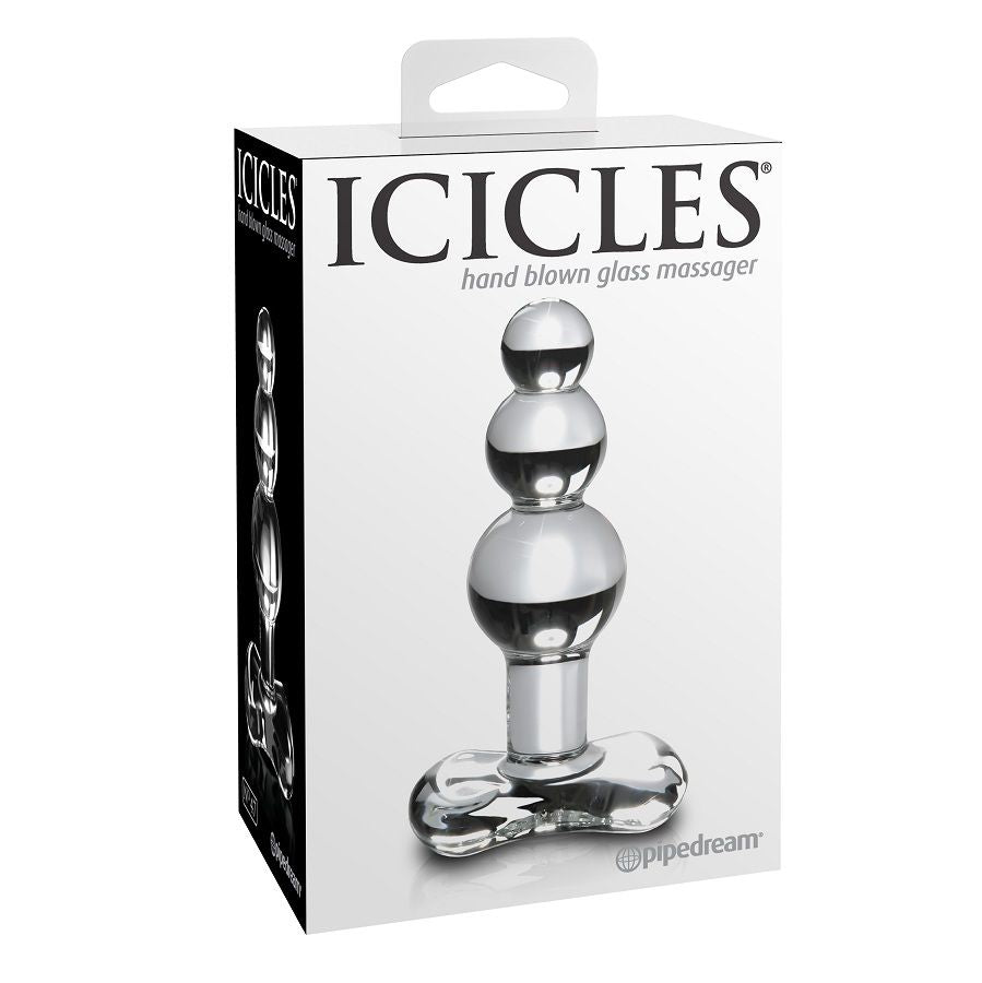 Plug Anale in Vetro Icicles N.47 — Punto P, Bulbi