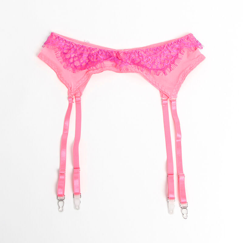 Lingerie Sexy con Pizzo Subblime 955366 — Rosa e Viola L/XL