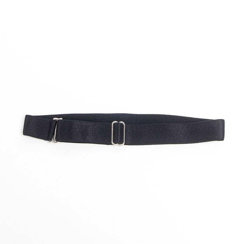Lingerie Sexy Subblime — Abito Spalline Pelle PU Nero S/M